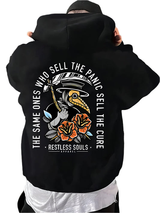 Restless Souls Hoodie - Mens - DATNEWDRIP