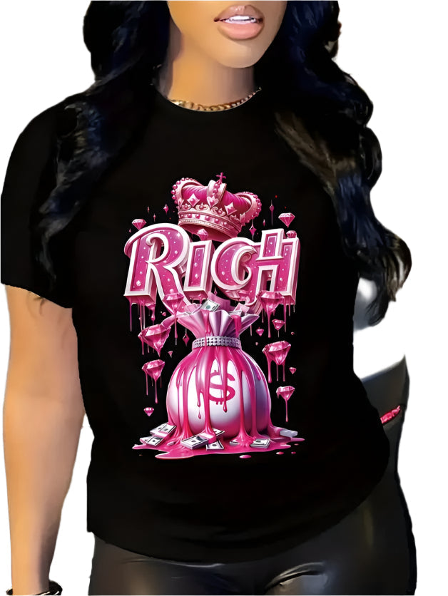 Rich Queen T-Shirt - Womens - DATNEWDRIP