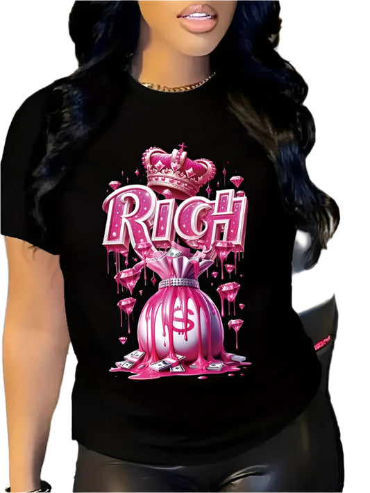 Rich Queen T-Shirt - Womens - DATNEWDRIP