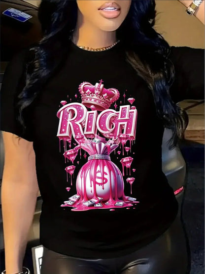 Rich Queen T-Shirt - Womens - DATNEWDRIP