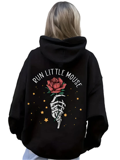 Run Little Mouse Hoodie - Womens - DATNEWDRIP