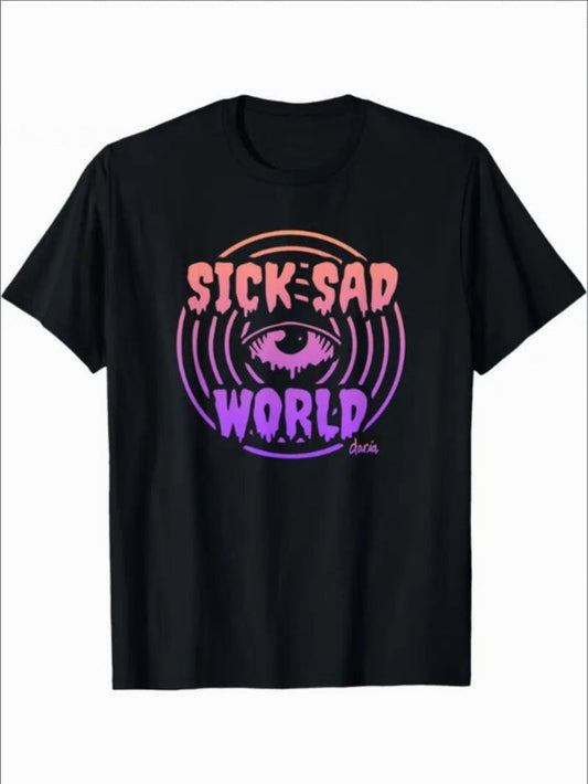 Sick Sad World T-Shirt - Mens - DATNEWDRIP