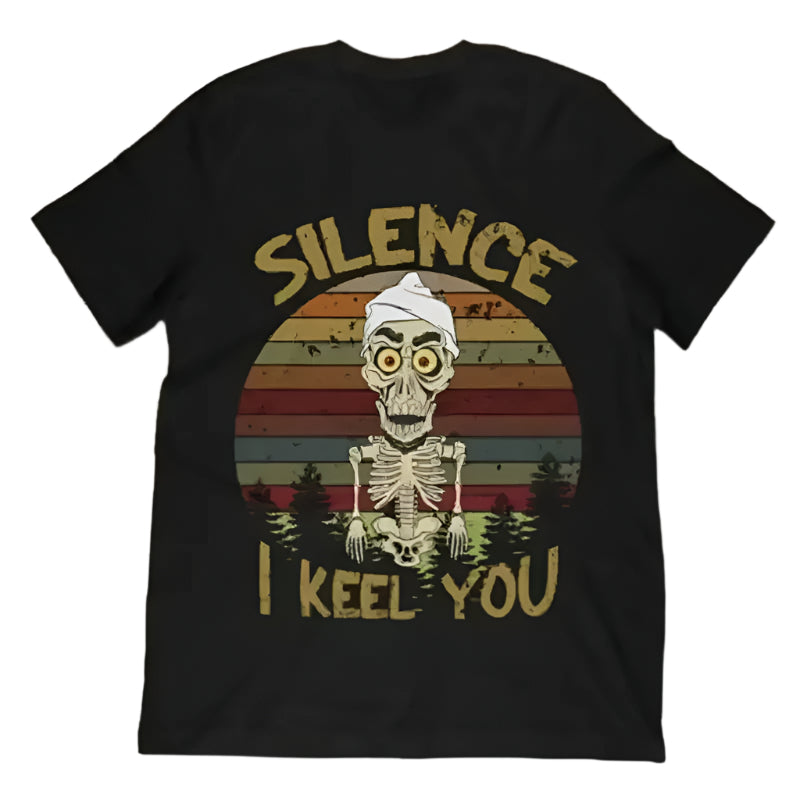 Silence I Keel You T-Shirt - Mens - DATNEWDRIP