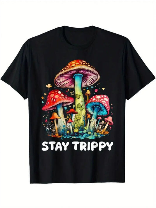 Stay Trippy T-Shirt - Mens - DATNEWDRIP