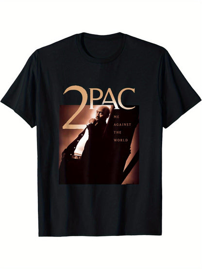 Tupac, I Fight The World T-Shirt - Mens - DATNEWDRIP