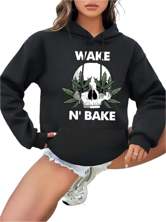 Wake N Bake Hoodie - Womens - DATNEWDRIP
