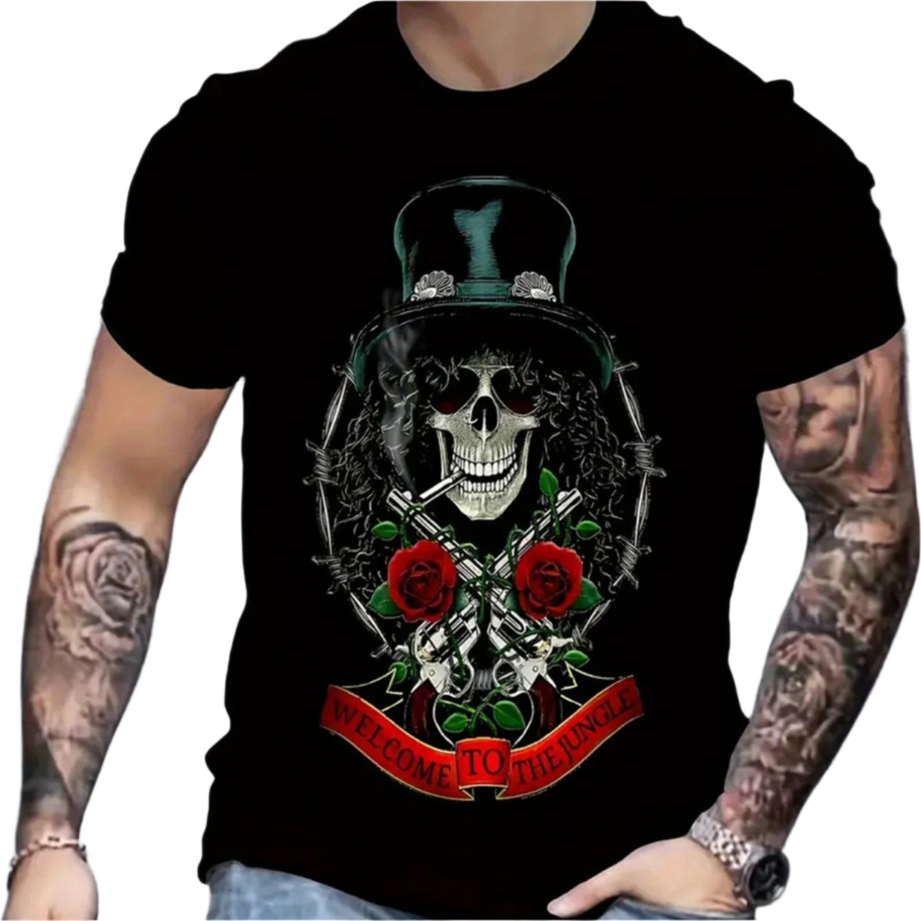 Welcome To The Jungle T-Shirt - Mens - DATNEWDRIP