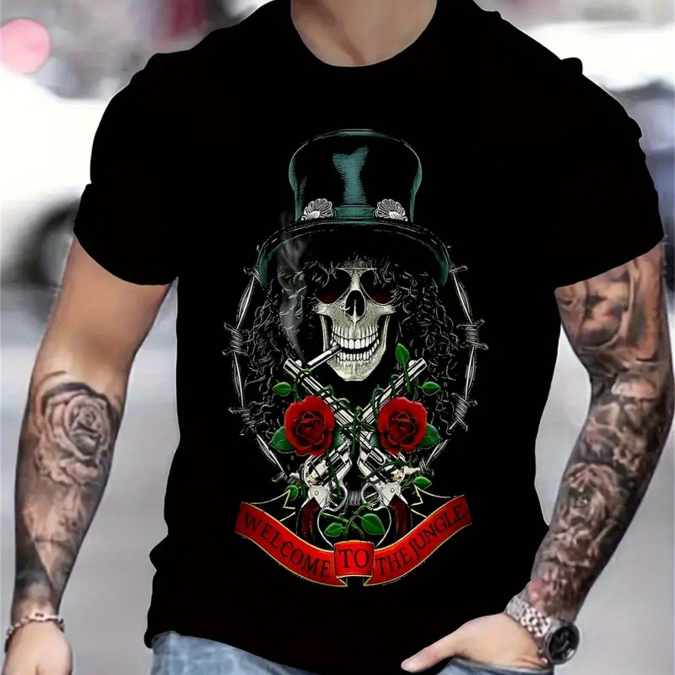 Welcome To The Jungle T-Shirt - Mens - DATNEWDRIP