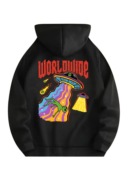 Worldwide Abduction Hoodie - Mens - DATNEWDRIP
