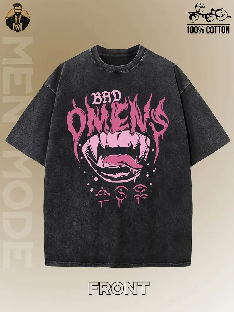 Bad Omen T-Shirt - Mens - DATNEWDRIP