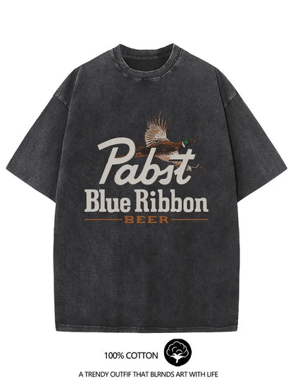 Pabst Blue Ribbon T-Shirt - Mens - DATNEWDRIP
