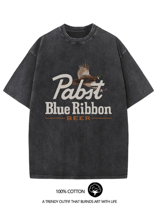 Pabst Blue Ribbon T-Shirt - Mens - DATNEWDRIP