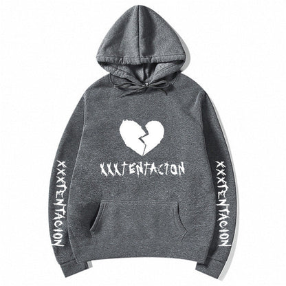 “HEARTBREAK & LEGACY” – XXXTENTACION HOODIE - DATNEWDRIP
