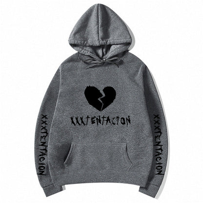 “HEARTBREAK & LEGACY” – XXXTENTACION HOODIE - DATNEWDRIP