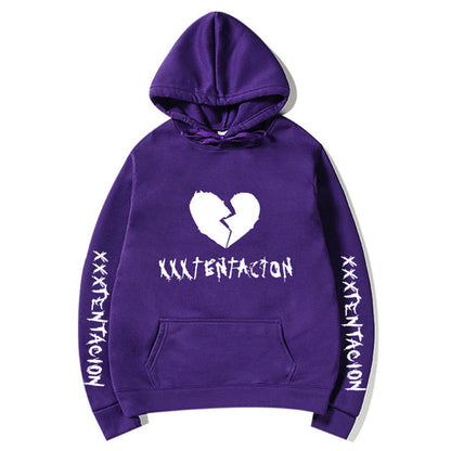 “HEARTBREAK & LEGACY” – XXXTENTACION HOODIE - DATNEWDRIP