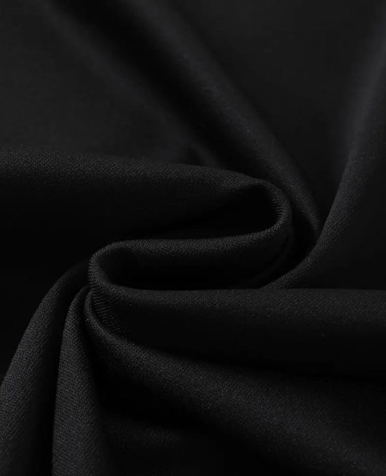 Close-up of soft black fabric showcasing the quality of the Planet Parade t-shirt mens by DatNewDrip