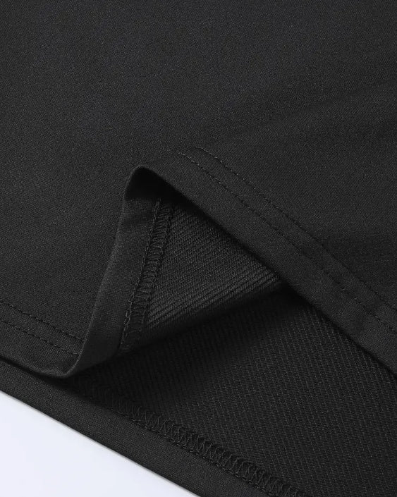 Close-up of the fabric detail on a planet parade t-shirt mens made by DatNewDrip